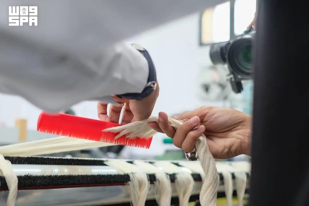 Seven Precise Stages Behind the Making of the Holy Kaaba’s Kiswa