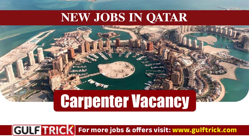 Carpenter Position Available at Al Najada Doha Hotel in Qatar