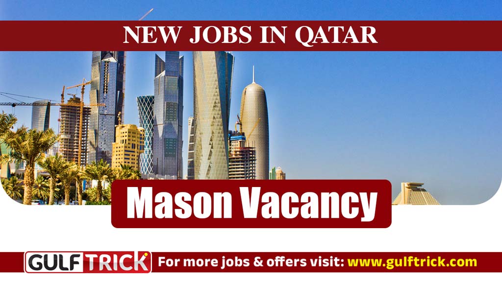 Mason Position Avialable at Al Najada Doha Hotel in Qatar
