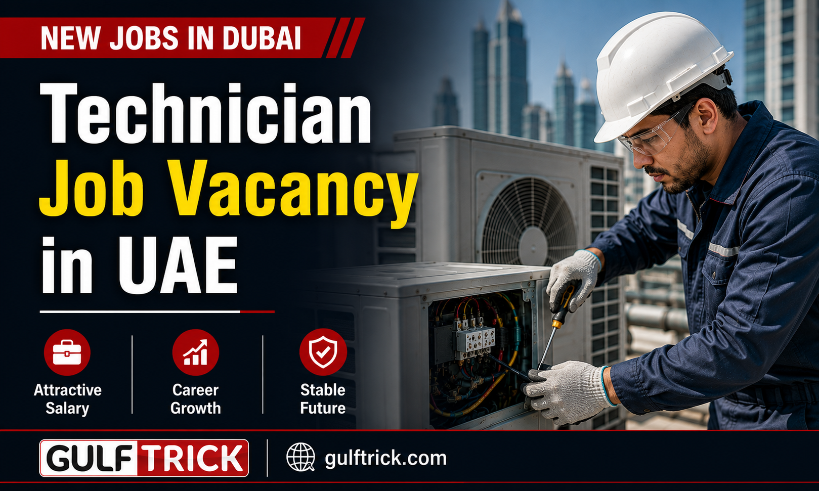 Technician Job Opportunity Available in the UAE