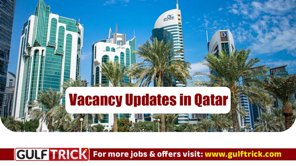 Plumber, Painter, Electrician & More Position Available in Qatar