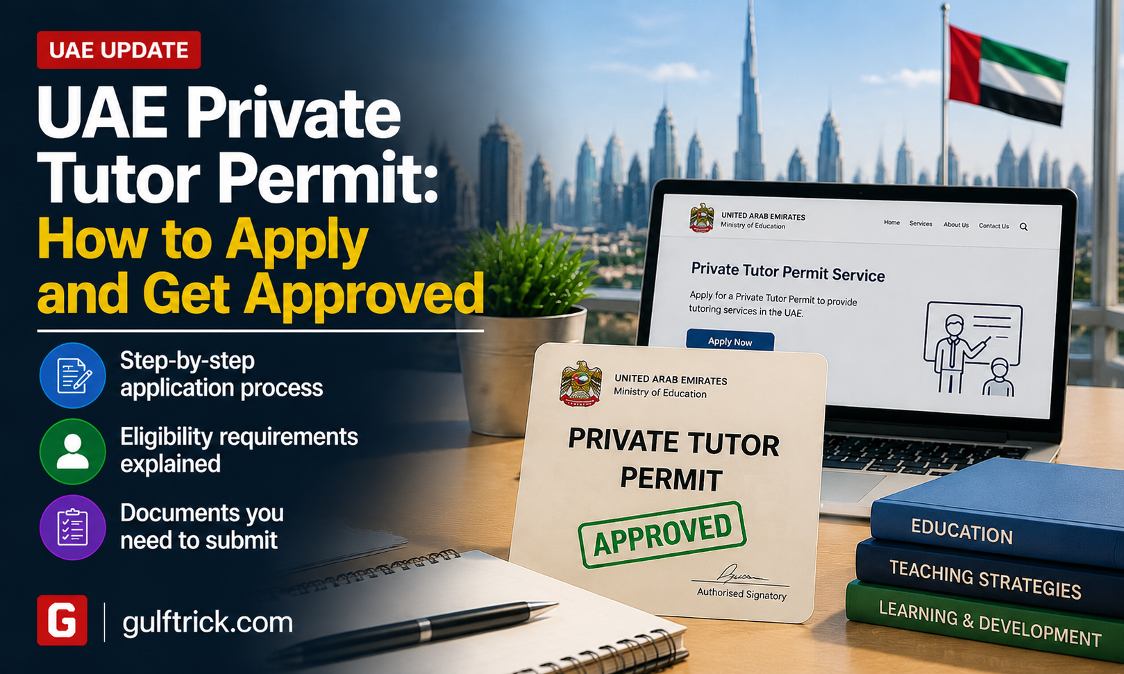 How to Apply for a UAE Private Tutor Permit: Step-by-Step Guide