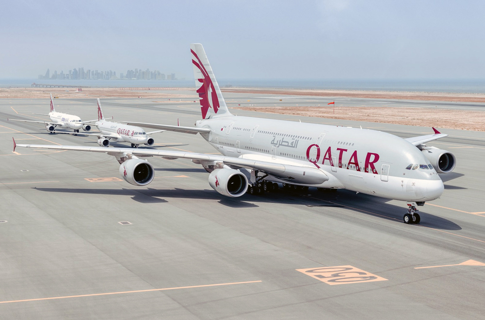 Qatar Airways Temporarily Suspends Flights to Bahrain, Kuwait and Erbil