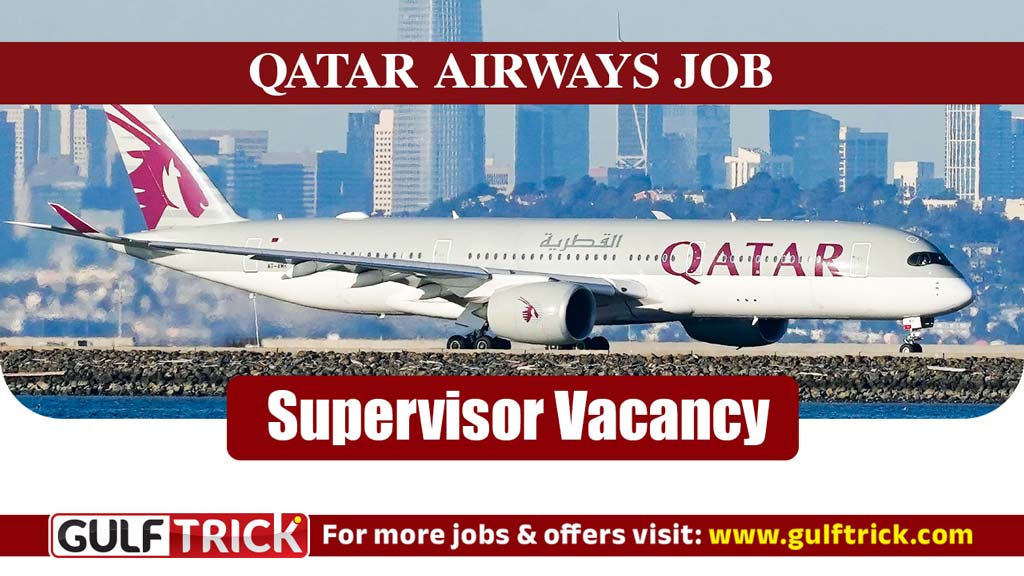 Qatar Airways is Hiring Shop Supervisor for Qatar Duty Free