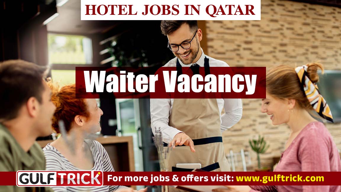 Waiter Position Available at Banyan Tree Doha Hotel