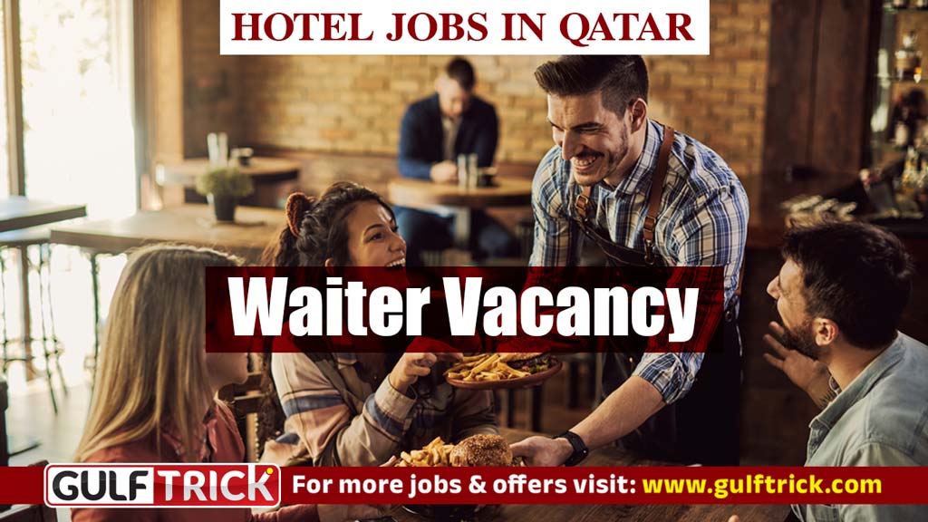 Waiter Position Available at Andaz Doha Hotel in Qatar