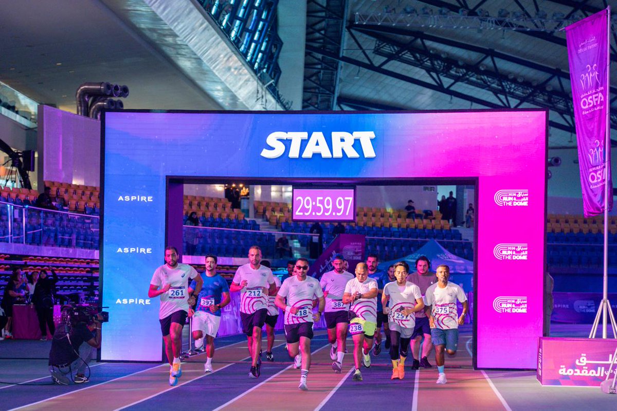 Aspire Zone wraps up first Run the Dome race