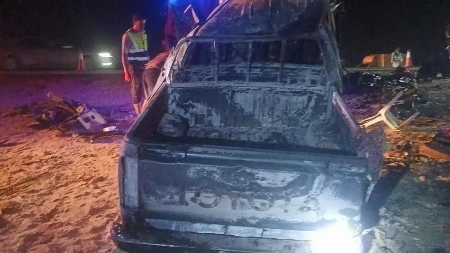 Nine Killed in Al-Ahsa Road Accident, Including Seven Family Membe