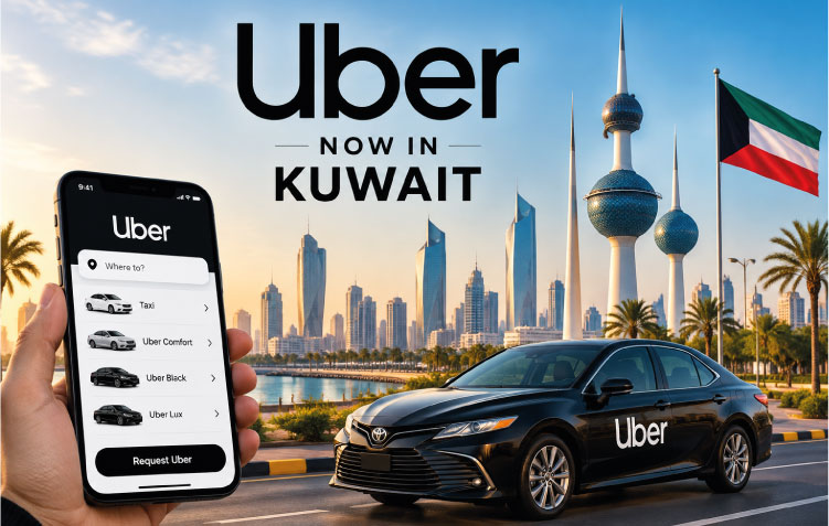 Uber Officially Launches Ride-Hailing Services in Kuwait