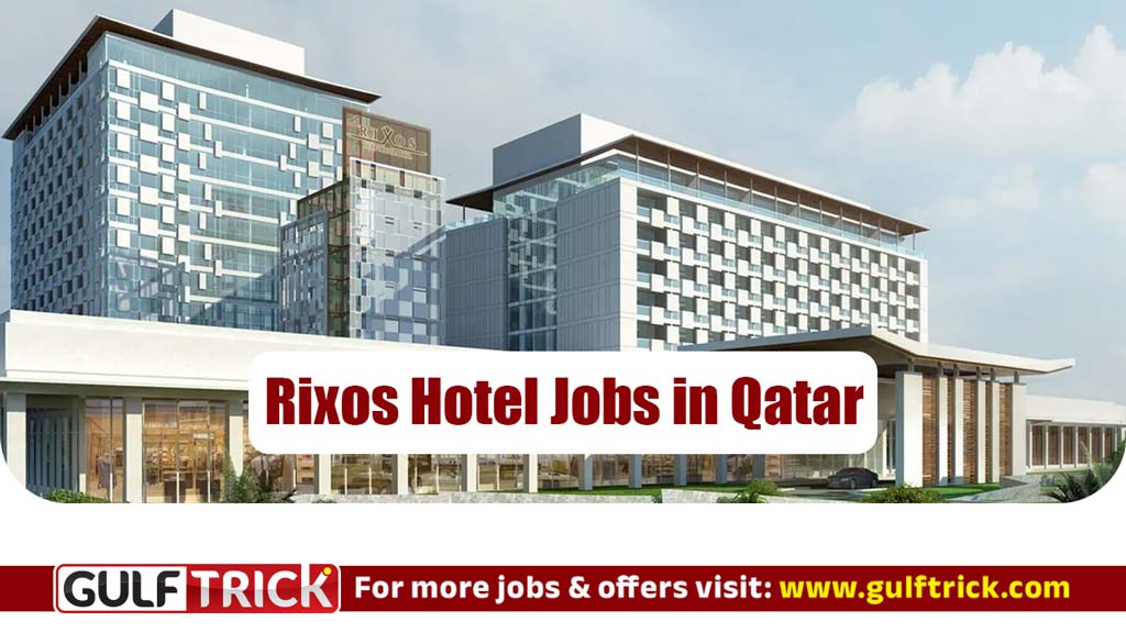 Laundry Valet Position Available at Rixos Gulf Hotel Doha
