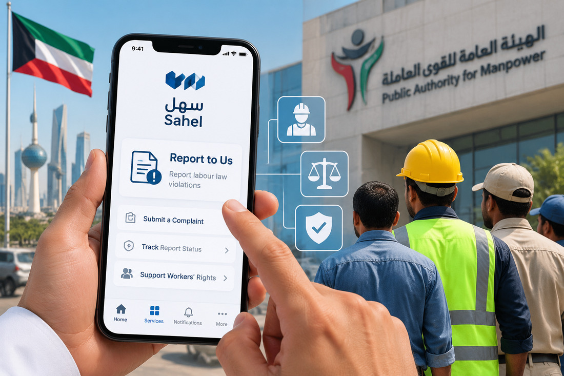 Kuwait Launches Digital Service for Workers to Report Labour Law Violations