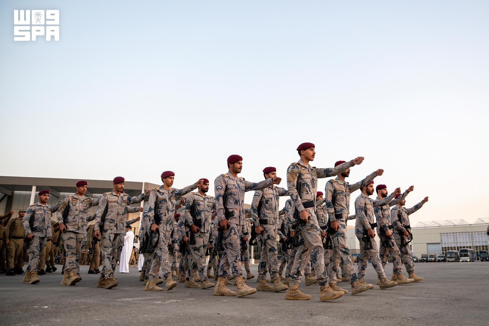 Saudi Falcons Exhibition Showcases Security Technologies and Military Skills