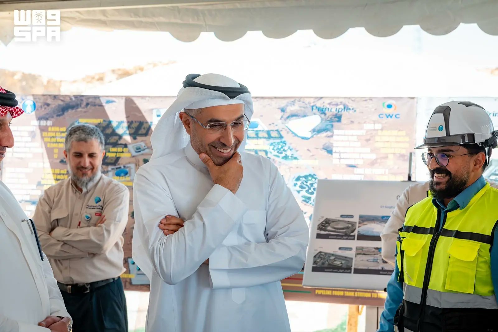 Saudi Water Chief Reviews SR4.5 Billion Aseer Projects