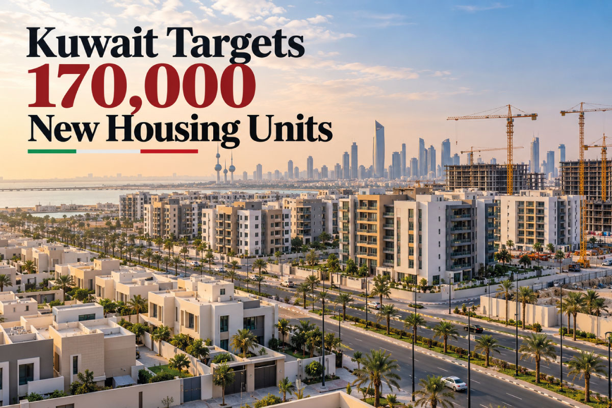 Kuwait Plans 170,000 New Homes Over Next Decade
