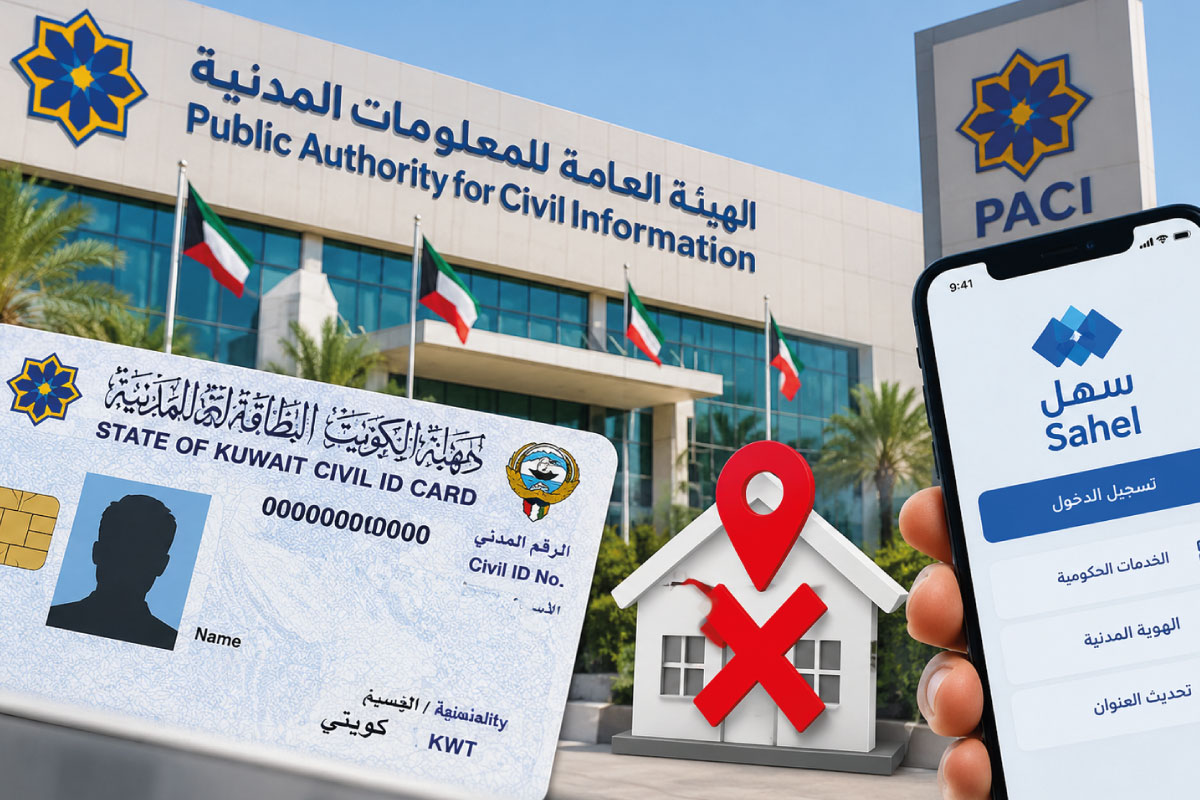 Kuwait Cancels Addresses of 631 Individuals, Gives 30 Days to Update Records