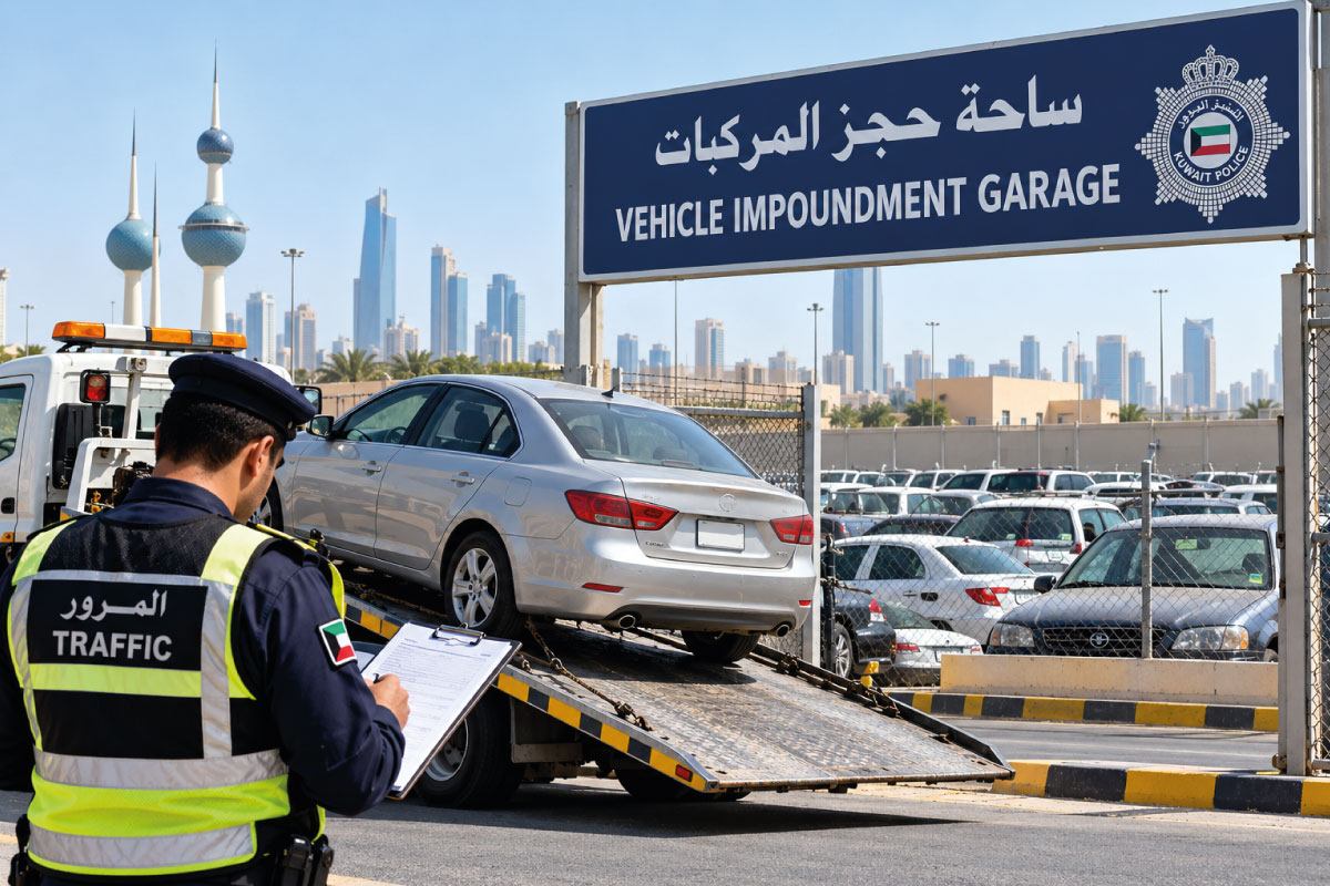 How to Recover an Impounded Vehicle in Kuwait: Procedures, Documents and Fees