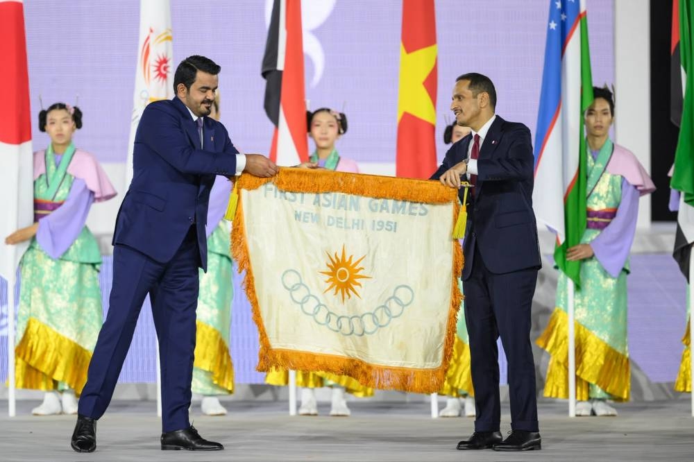 Doha Takes Over Asian Games Flag From Aichi-Nagoya