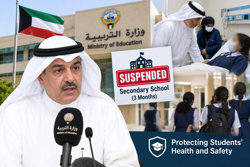 Kuwait Suspends School Administration After Student Suffocation Incident